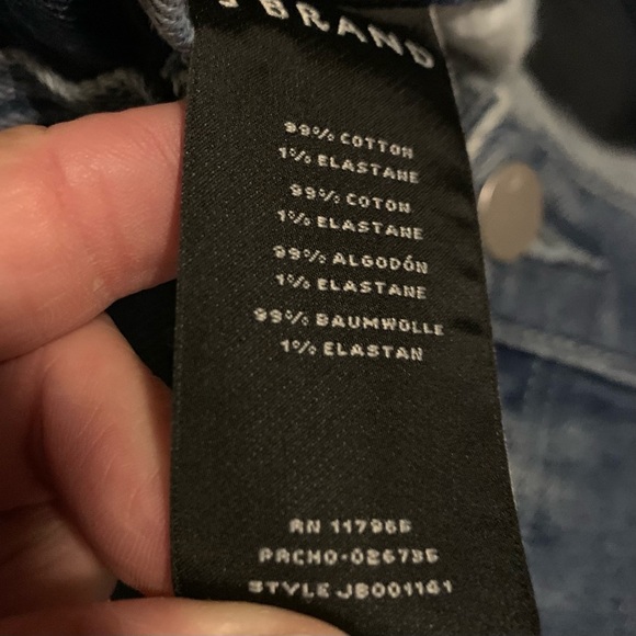 J Brand Mid-Rise Straight Leg Jeans in Utopia Wash - Picture 5 of 8